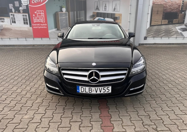 Mercedes-Benz CLS cena 81900 przebieg: 201500, rok produkcji 2014 z Lubań małe 67